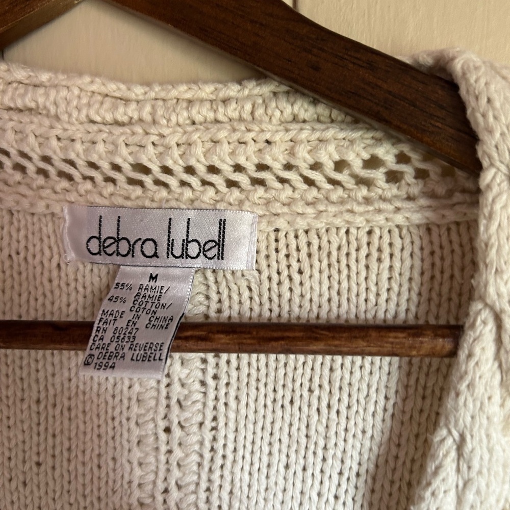 🙈SOLD🙈Vintage Bobble Knit Cardigan - Picture 2 of 4